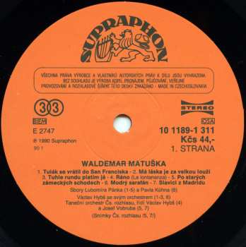 LP Waldemar Matuška: Waldemar Matuška 43394