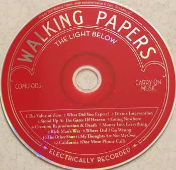 CD Walking Papers: The Light Below DIGI 94522