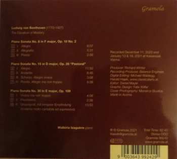 CD Walkiria Izaguirre: Ludwig van Beethoven Piano Sonatas Nos. 6, 15 & 30 349930