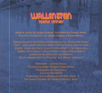 CD Wallenstein: Cosmic Century