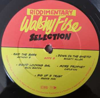 LP Walshy Fire: Riddimentary Selection 67442