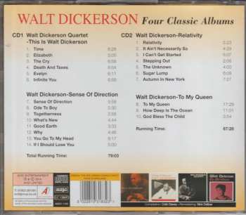 2CD Walt Dickerson: Four Classic Albums 478114