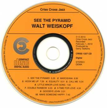 CD Walt Weiskopf: See The Pyramid 244544