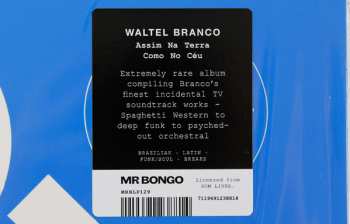 LP Waltel Branco: Apresenta Músicas Da Novela Assim Na Terra Como No Ceu Incluindo Três Temas Da Novela "Irmãos Coragem" 60109