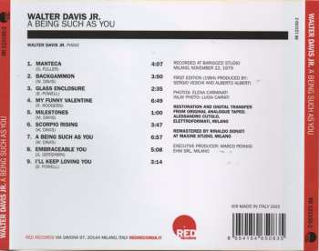 CD Walter Davis Jr.: A Being Such As You