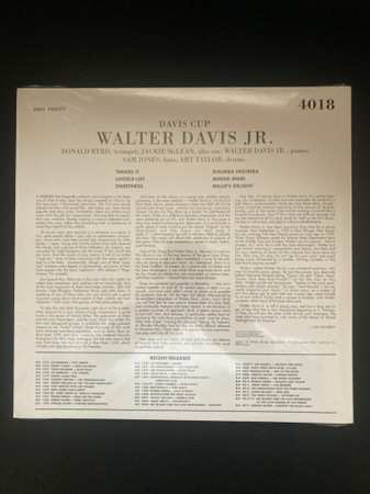 LP Walter Davis Jr.: Davis Cup LTD 538829