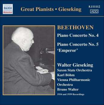 Album Walter Gieseking: Concerto Recordings 3