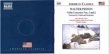 CD Walter Piston: Violin Concertos Nos. 1 And 2 • Fantasia For Violin And Orchestra 469944