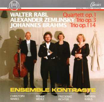 Album Walter Rabl: Ensemble Kontraste