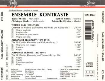 CD Walter Rabl: Ensemble Kontraste 539012