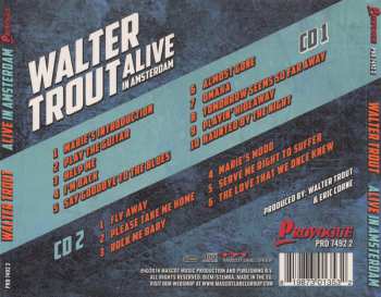 2CD Walter Trout: Alive In Amsterdam