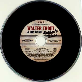 CD Walter Trout & His Band: Luther's Blues (A Tribute To Luther Allison) 22313
