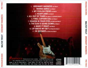 CD Walter Trout: Ordinary Madness 534978