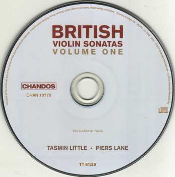 CD Sir William Walton: British Violin Sonatas Volume One 517161