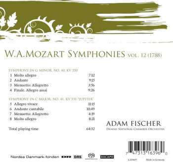 SACD Wolfgang Amadeus Mozart: Symphonies Vol. 12 (1788) 427267