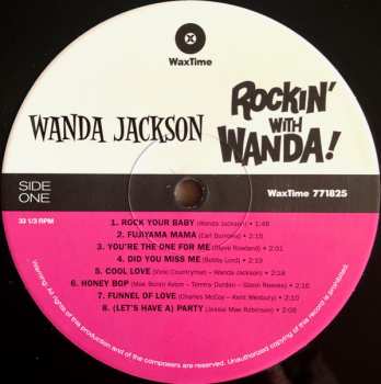 LP Wanda Jackson: Rockin' With Wanda LTD 280118