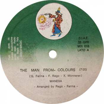 Album Wanexa: The Man From Colours