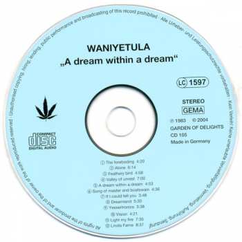 CD Waniyetula: A Dream Within A Dream 191330