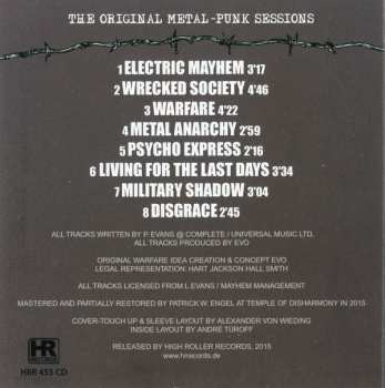 CD Warfare: Metal Anarchy The Original Metal-Punk Sessions 106126