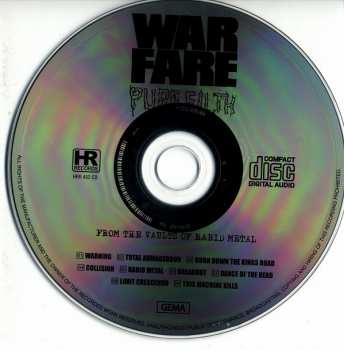 CD Warfare: Pure Filth From The Vaults Of Rabid Metal 244804