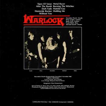 4CD/Box Set Warlock: I Rule The Ruins 121244