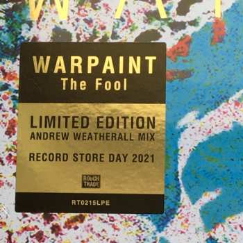 2LP Warpaint: The Fool (Andrew Weatherall Mix) LTD | CLR 80251