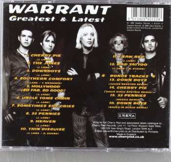 CD Warrant: Greatest & Latest 421326