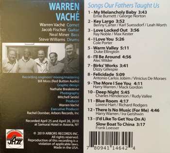 CD Warren Vaché: Songs Our Fathers Taught Us 257067