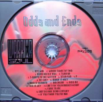 CD Warrior Soul: Odds And Ends