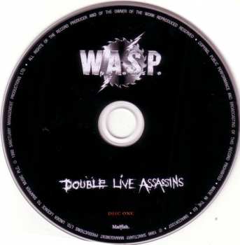 2CD W.A.S.P.: Double Live Assassins 10217