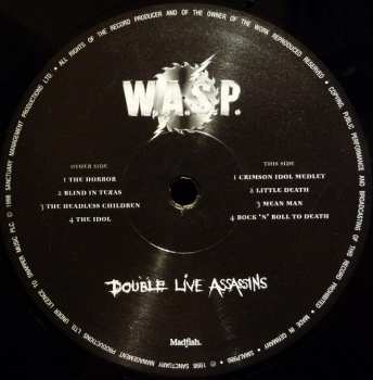 2LP W.A.S.P.: Double Live Assassins 75087
