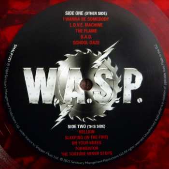 LP W.A.S.P.: W.A.S.P. LTD | CLR