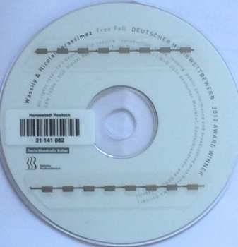 CD Wassily Gerassimez: Free Fall (Works For Cello And Piano By F. Mendelssohn, D. Shostakovich, W. Gerassimez & F. Say) 340668