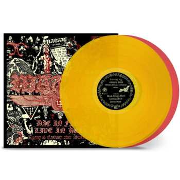 2LP Watain: Die In Fire - Live In Hell (ltd. 2lp/yellow / Red) 487141