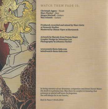 CD Watch Them Fade: Emptiness