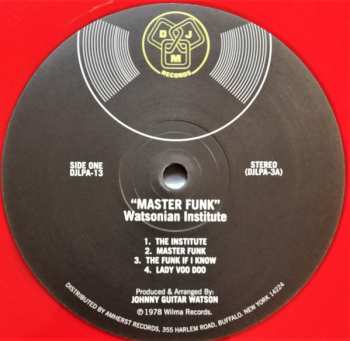 LP Watsonian Institute: Master Funk LTD | CLR 143625