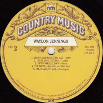 LP Waylon Jennings: Country Music