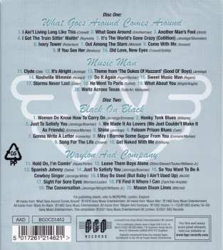 2CD Waylon Jennings: What Goes Around Comes Around / Music Man / Black On Black / Waylon And Company 315104