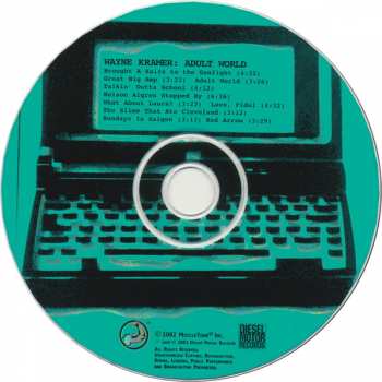 CD Wayne Kramer: Adult World 229496