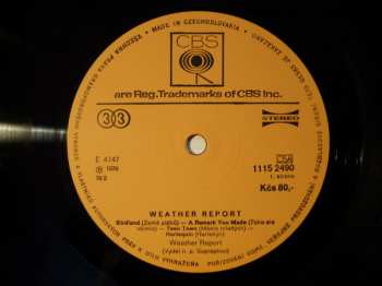 LP Weather Report: Weather Report