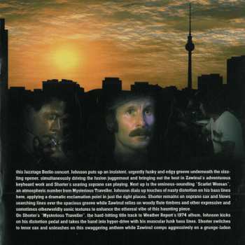 CD/DVD Weather Report: Live In Berlin 1975 21262