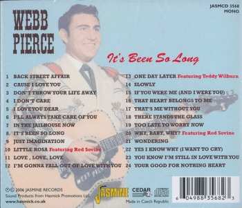 CD Webb Pierce: It's Been So Long 421225