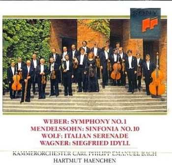 Album Hugo Wolf: Symphony No.1 / Sinfonia No.10 / Italian Serenade / Siegfried Idyll