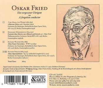 CD Carl Maria von Weber: Ein Vergessener Dirigent = A Forgotten Conductor (Werke Von Weber Wagner Humperdinck R. Strauss) 448331