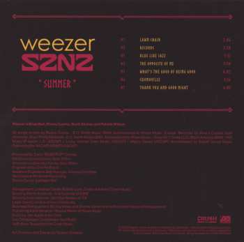 CD Weezer: SZNZ: Summer 398222