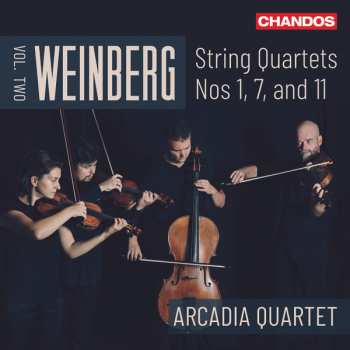 Album Mieczysław Weinberg: Streichquartette Vol.2
