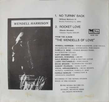 Album Wendell Harrison: No Turnin' Back / Rocket Love