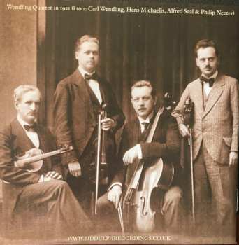 2CD Wendling-Streich-Quartett: The Deutsche Grammophon And Electrola Recordings (1920-1934) / The Anker Recordings (1913)
