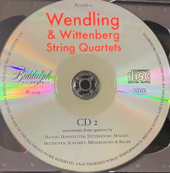 2CD Wendling-Streich-Quartett: The Deutsche Grammophon And Electrola Recordings (1920-1934) / The Anker Recordings (1913)