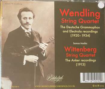 2CD Wendling-Streich-Quartett: The Deutsche Grammophon And Electrola Recordings (1920-1934) / The Anker Recordings (1913)